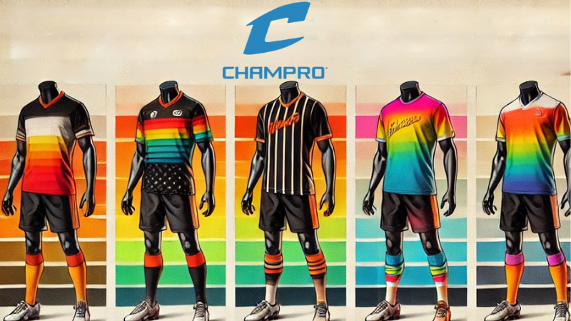 Champro Sublimation Color Options