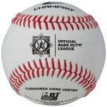 CHAMPRO BABE RUTH BASEBALL - FULL GRAIN LEATHER COVER CBB-200BR 1(dozen) FREE SHIPPING