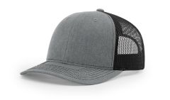 Richardson 112 Wholesale Heather Grey/Black Hat