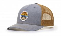 Richardson 112FP 5 Panel Trucker Mesh Snapback Hat  | Authorized Richardson Dealer