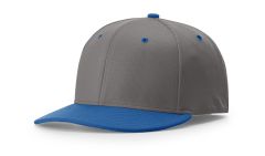 Richardson PTS50 Charcoal/Royal Performance Baseball Hat – Flex-Fit, Moisture-Wicking Sports Cap - Free Shipping