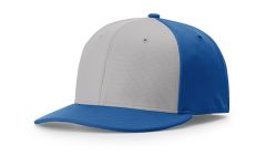 Richardson PTS50 Grey/Royal ALT Performance Baseball Hat – Flex-Fit, Moisture-Wicking Sports Cap - Free Shipping