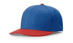 Richardson PTS50 Royal/Red Performance Baseball Hat – Flex-Fit, Moisture-Wicking Sports Cap - Free Shipping