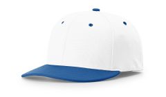 Richardson PTS50 White/Royal Performance Baseball Hat – Flex-Fit, Moisture-Wicking Sports Cap - Free Shipping