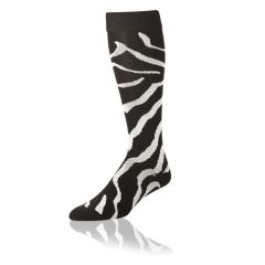 Zebra Socks by TCK | Style Number: LPZ61 small LPZ81 medium