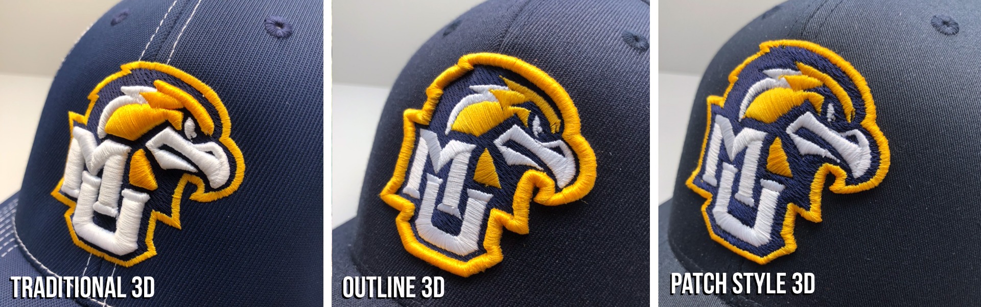 Pacific Headwear 3D Embroidery
